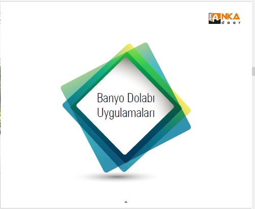 Banyo Dolabı Uygulamaları